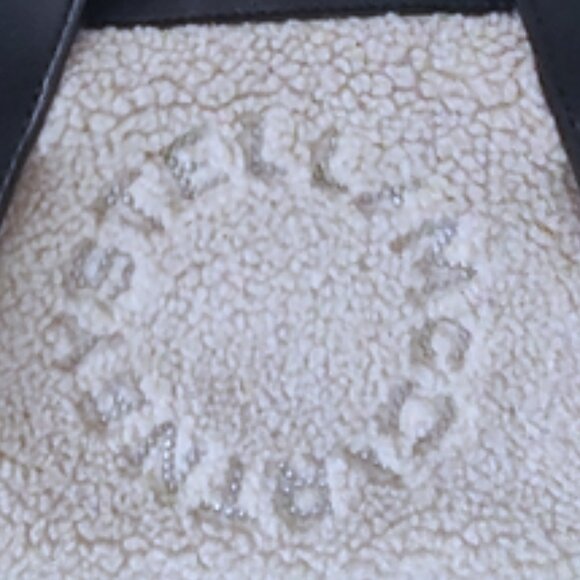Stella McCartney eco-shearling 2-way mini bag EUC - Picture 2 of 10